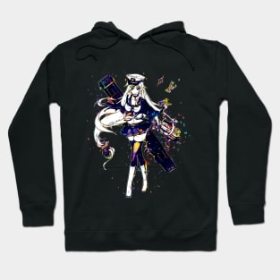 Azur Lane Enterprise Pop Art Hoodie